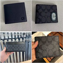 Big American Cards New Wallet Men Short casket Leather Printed Business Folio Long ZERO MONEY GIFT BOXES