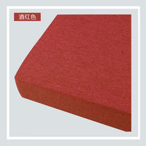 Lochu (Luxchic) sofa cushion chair cushion wine red 40 * 40 * 5cm high density plus hard sponge cushion