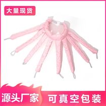 Amazon cross-border octopus lazy squid curling iron headband sponge heatless hair iron headband sleep