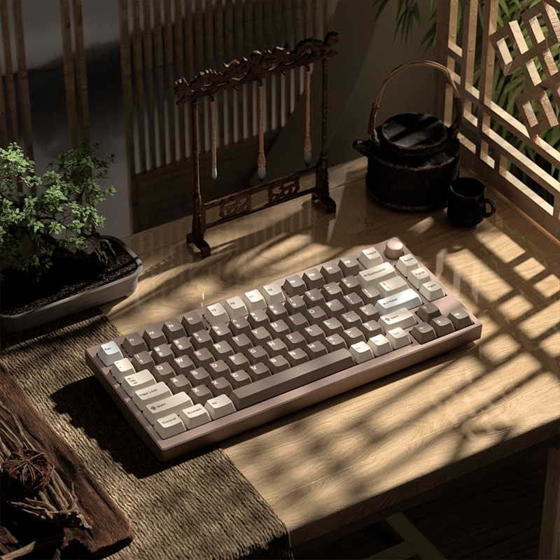 【美品】SKN 青鳥 AOTORI 75% メカニカルキーボード カスタム 美品】SKN 青鳥 AOTORI 75% メカニカルキーボード カスタム