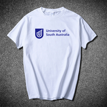 University of South Australia t-shirt University of South Australia short-sleeved souvenirs for international students pure cotton
