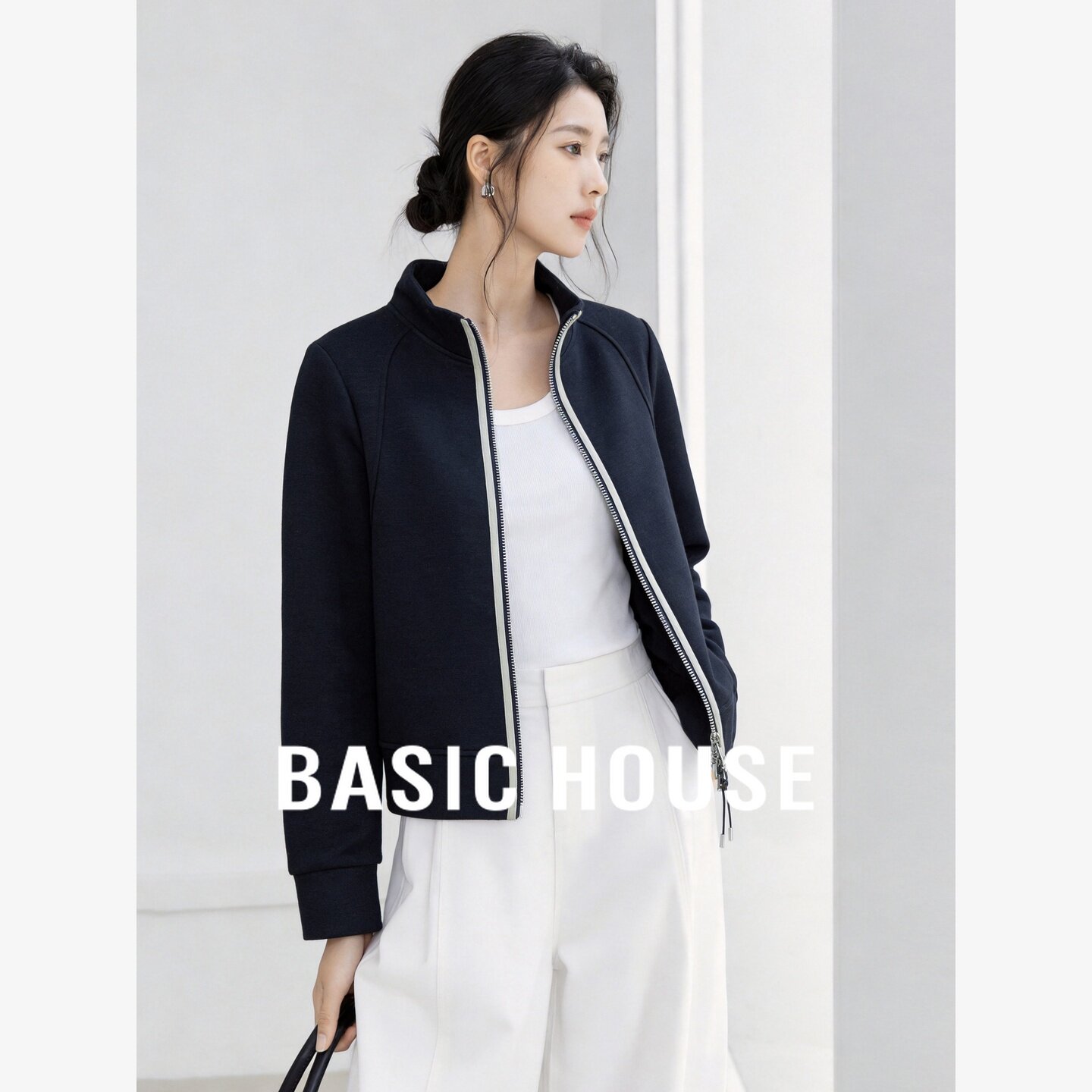 Толстовка Basic House оливковая, размер M