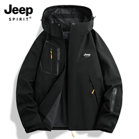 Мужской черный [одиночное пальто]