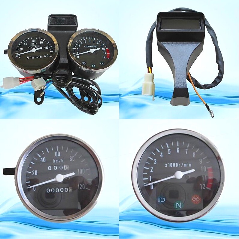 German imported motorcycle accessories 125 150 little prince instrument assembly code meter odometer tachometer electronic