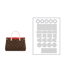 Suitable for LV Pallas BB red legendary handbag hardware film hardware protective film anti-wear buckle bag hardware film bag metal parts protective film Hardware sti