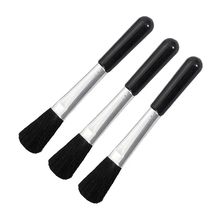 Escovas redondas plásticas pequenas da limpeza do punho an