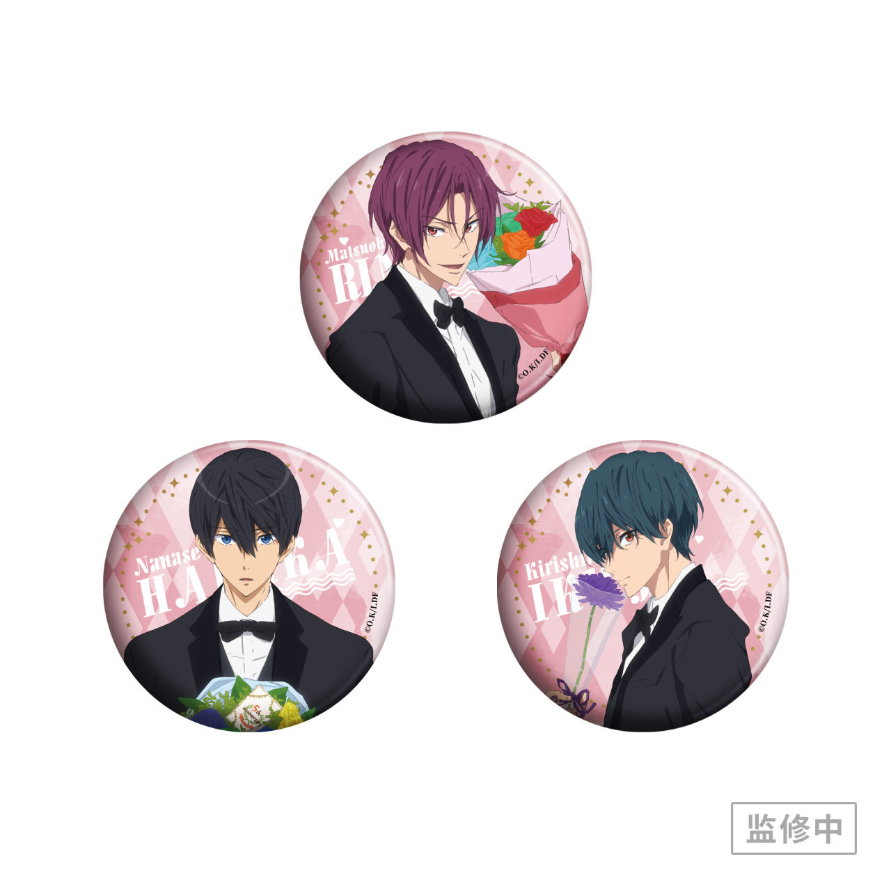 mouxuyy漫序正版free！男子游泳西装镭射系列冰箱贴吧唧_动漫徽章_淘宝游戏网