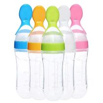 Baby Spoon Bottle Feeder Dropper Silicone Spoons for Feeding