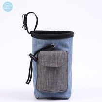 Dog training fanny pack dog training supplies equipment dog training artifact clicker trainer portable dog bag for walking and training dogs