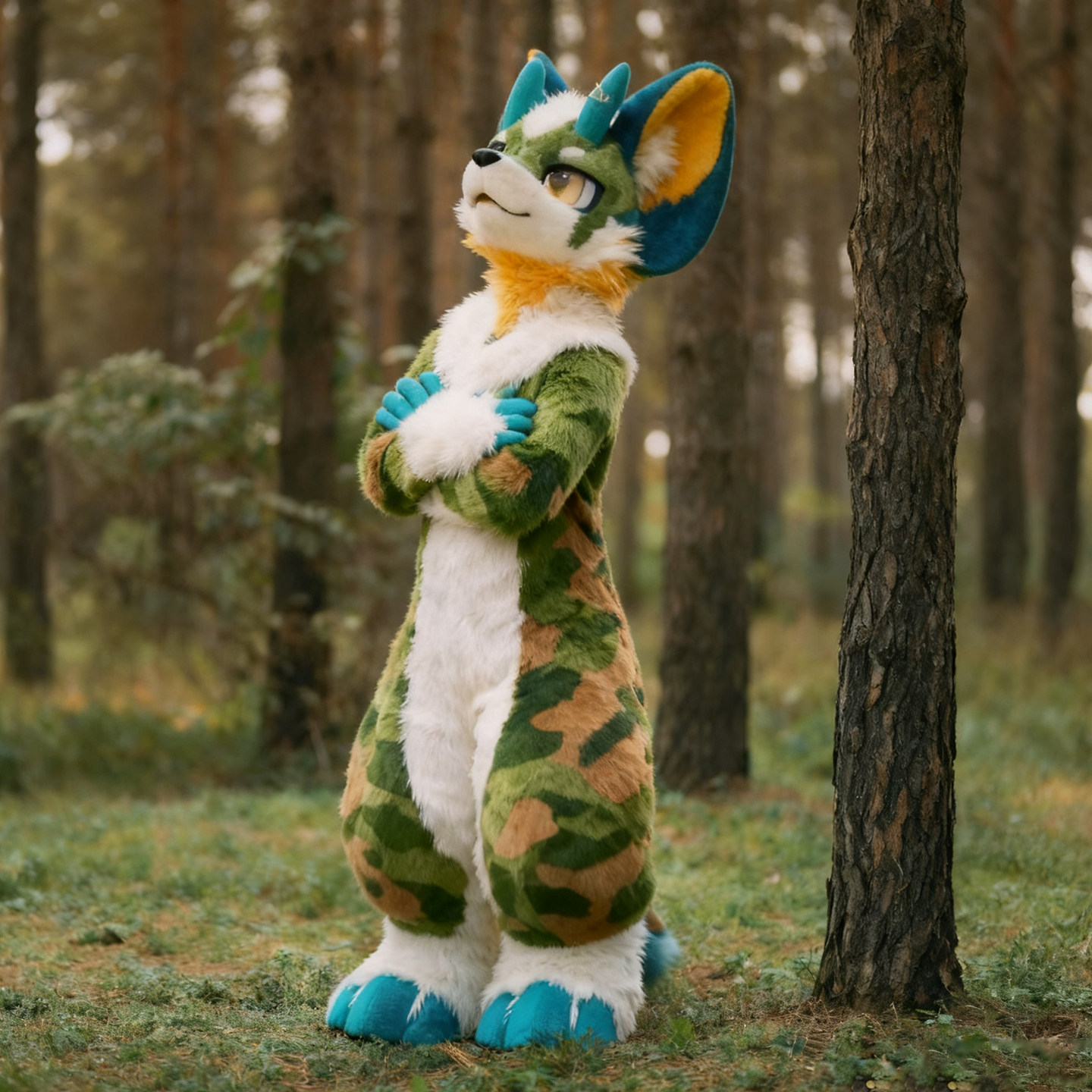定制furry兽装全套kig系成品漫展cos服动漫可穿戴装扮福瑞控银碳材质有何特别之处?-furry福瑞兽装-淘宝好物网