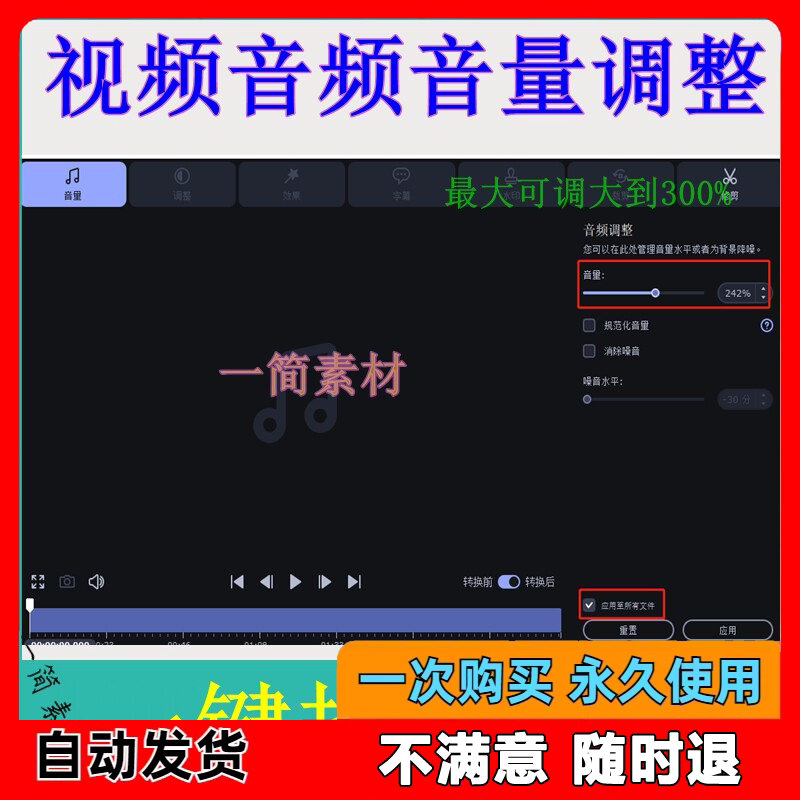 Adjust the Volume of Videos and Audio Files, Increase the Volume of Music, Adjust the Volume of Mp4 and Mp3 Files, Amplify or Reduce the Sound, and Adjust the Volume up or down
