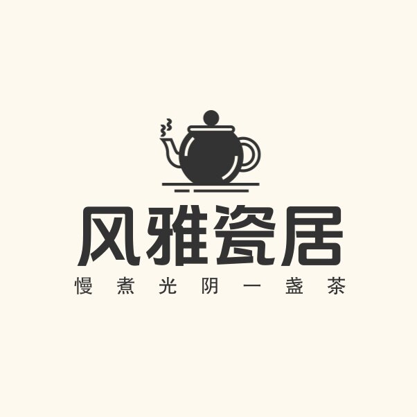 风雅瓷居的LOGO