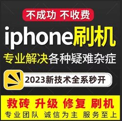 Apple iPhone15ProMax/14/13/12/X 휴대전화 공식 솔루션 태블릿 원격 깜박임에 적합 숨김