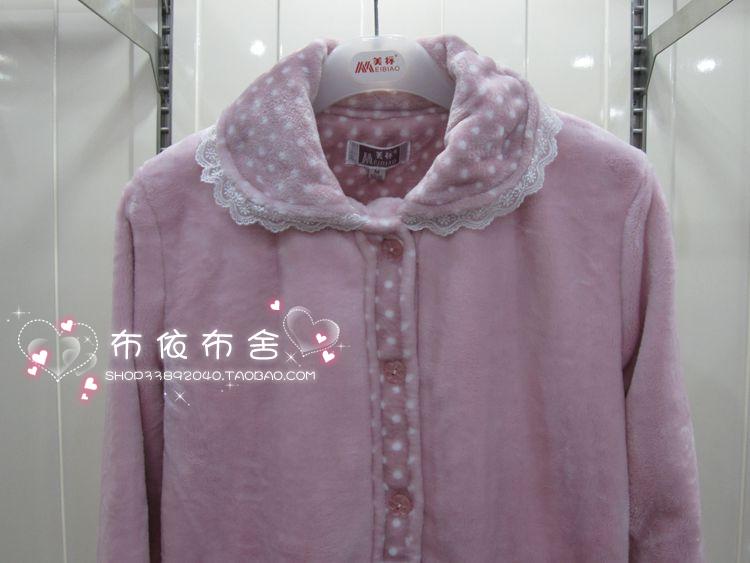 Giảm 40% khi mua bộ đồ ngủ tiêu chuẩn Mỹ chính hãng mùa thu và mùa đông nữ phục vụ nhà ấm áp lông cừu san hô dài tay phù hợp với 83002 thời trang 2021