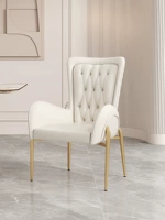 Современные стулья для дома в европейском стиле, обеденные столы и стулья для учебы, стулья для макияжа в ресторане отеля.