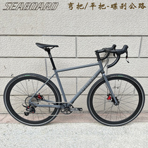 Seaboard cloud bank CX01 cross-country road car BDIY group loading disc brake bend to make flat chrome molybdenum steel bike