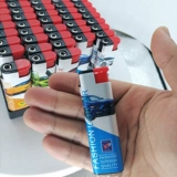 Большая ветрозащитная одноразовая надувная зажигалка, трендовый прочный круглосуточный магазин для коммерческого использования, 50 шт, увеличенная толщина