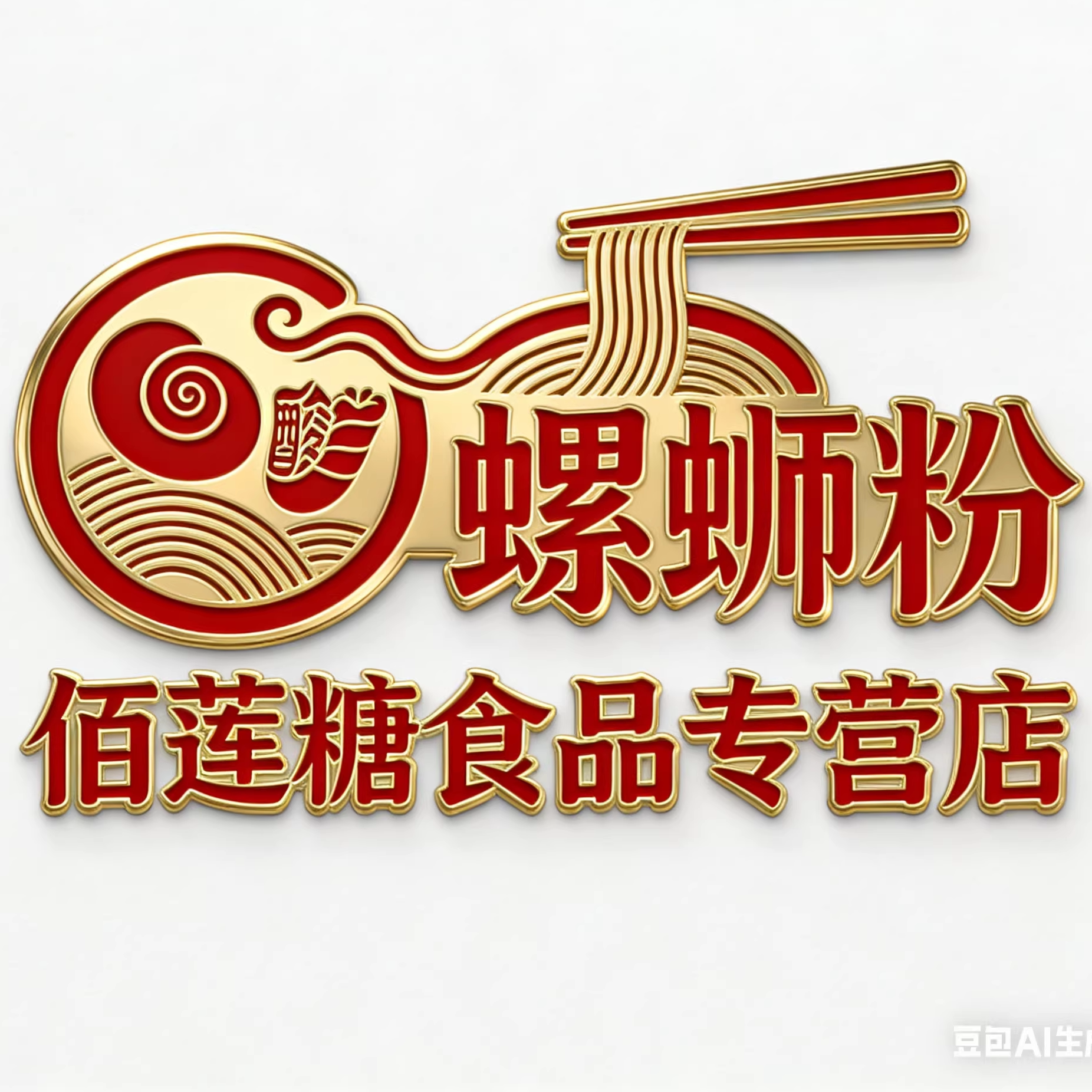 佰莲糖食品专营店的LOGO