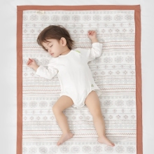 【夏季必备】婴儿凉席纯棉纱布床单