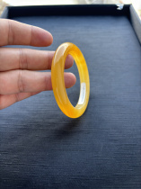 56 circle top quality Yunnan Longlingshan rib jade material Huanglong jade bracelet with Huanglong jade national inspection certificate