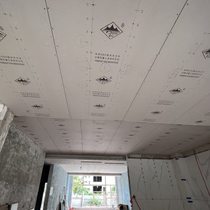 High-end Guangzhou gypsum board partition wall ceiling light steel keel ceiling office home decoration ceiling shape package installation