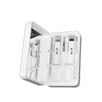 Zhang Xiaoquan baby nail clipper set pliers ear digging spoon household special childrens full anti-splash high-end with mirror toe trimming