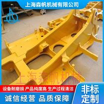 Manufacturing of large welded parts carbon steel bracket base metal laser cutting processing of drawings and samples support processing