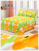 Customized old coarse cloth four-piece set large Kang single sheet quilt cover fitted sheet three-piece set pure cotton tatami 1 8m 2m bed