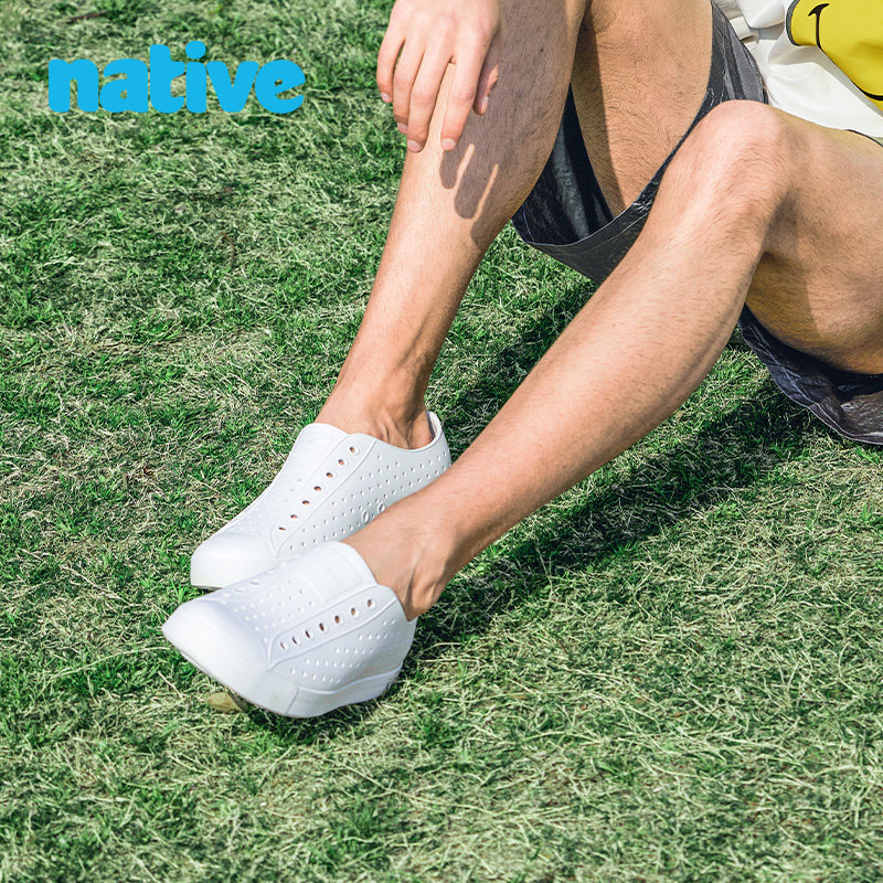 Native Men And Women Shoes Jefferson Couple Sandals Sandals Shoes EVA Rain Shoes Dongle Shoes Beach Shoes-Taobao