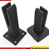 Stainless steel stair handrail column swimming pool clip glass clip railing handrail accessories glass clip slot square square