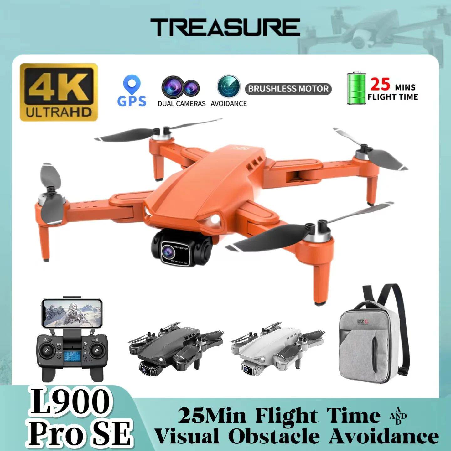 L900 PRO SE Drone 5G WIFI FPV 4K Professional Ultra-clear Ca