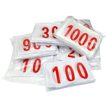 Sports number cloth athletes competition number cloth cotton number stickers surrounded by edge number plates