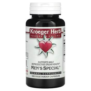 Kroeger Herb Co, ສູດພິເສດຂອງຜູ້ຊາຍ, 100 Capsules Vegetarian