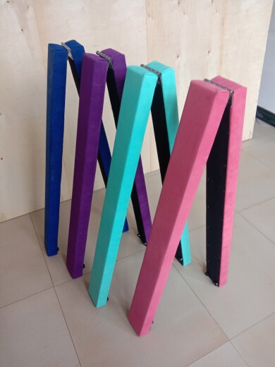 折りたたみ式ヨガバランスビーム、収納が簡単、輸出グレードの木製スラット、子供用バランスブリッジ、家庭用。