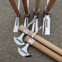 Stainless steel small foreign pickaxe outdoor pickaxe pure steel root digging pickaxe small pickaxe portable ice pick cross pickaxe