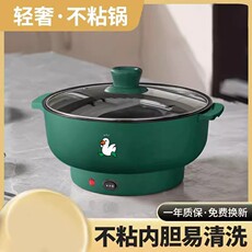 Плиты 出口德国原款电火锅一体炒菜电炒锅多功能料理锅蒸煎炒不粘电煮锅 No brand