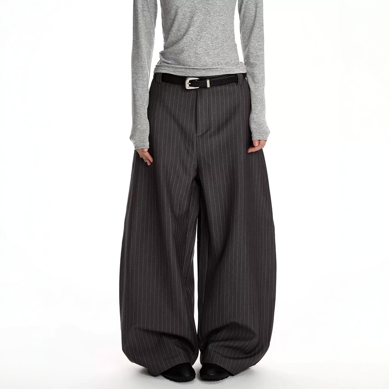 American Retro Old Money Style Striped Design Drapey Dress Pants for Men, Cleanfit Straight-Leg Scimitar Slimming Casual Pants American Retro Old Money Style Striped Design Drapey Dress Pants for Men, Cleanfit Straight-Leg Scimitar Slimming Casual Pants