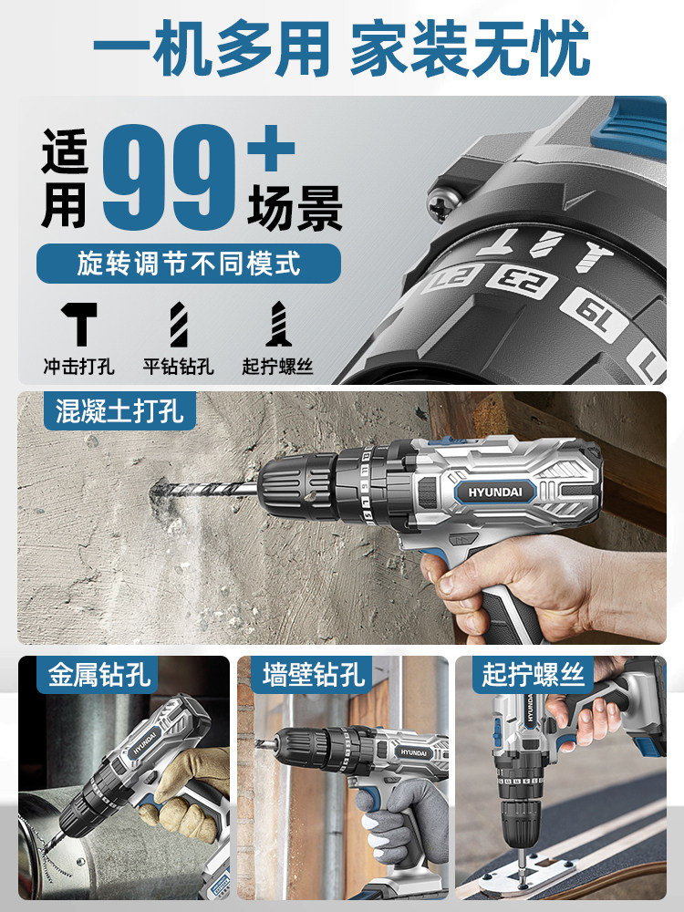 Household Tool Box Set, Multi-Functional Power Tools, Repair Combination, Hardware Complete Set, Electrician, Carpenter, Car Repair Kit