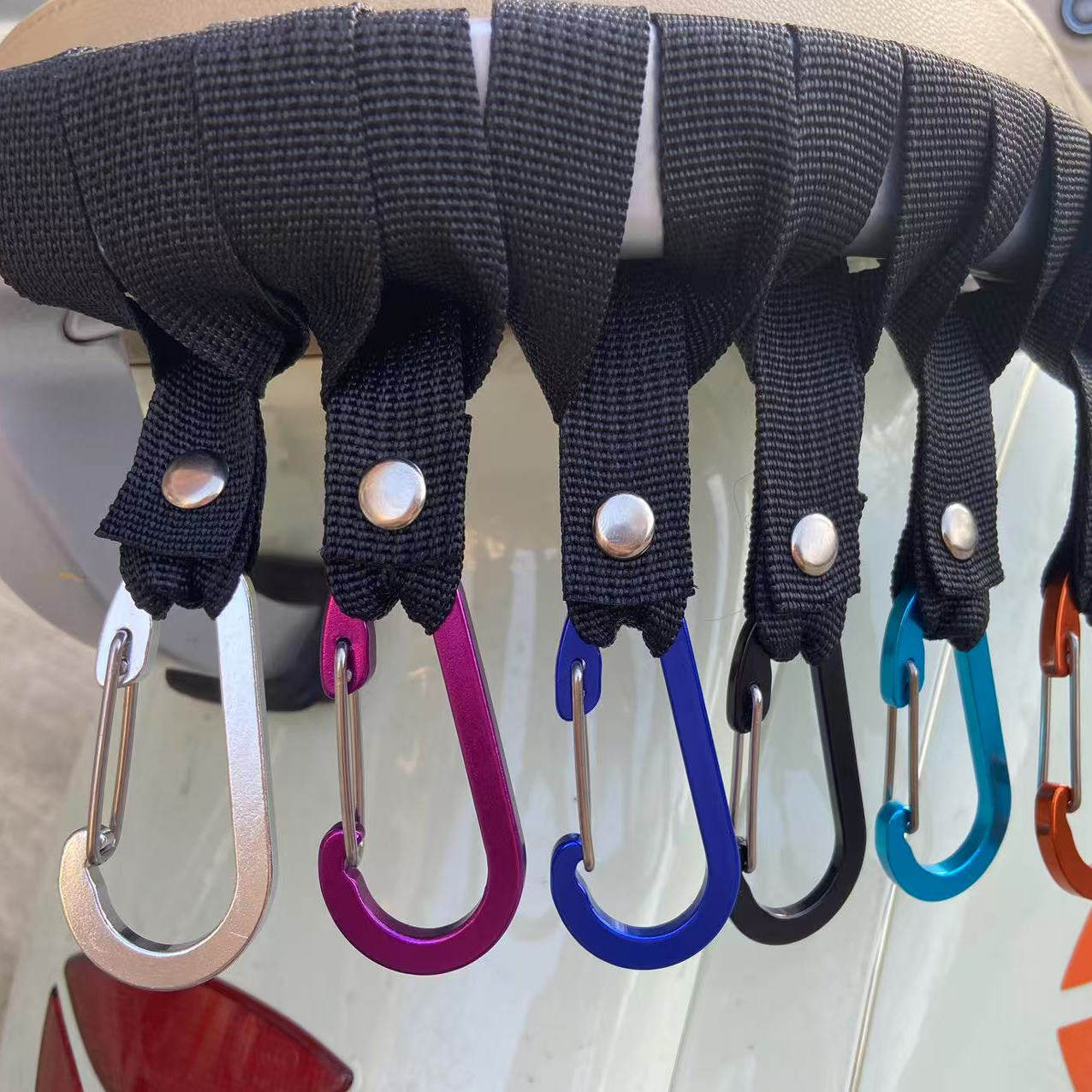 电动车挂钩前置通用摩托车外卖勾电瓶自行车汽车免打孔头盔挂物钩