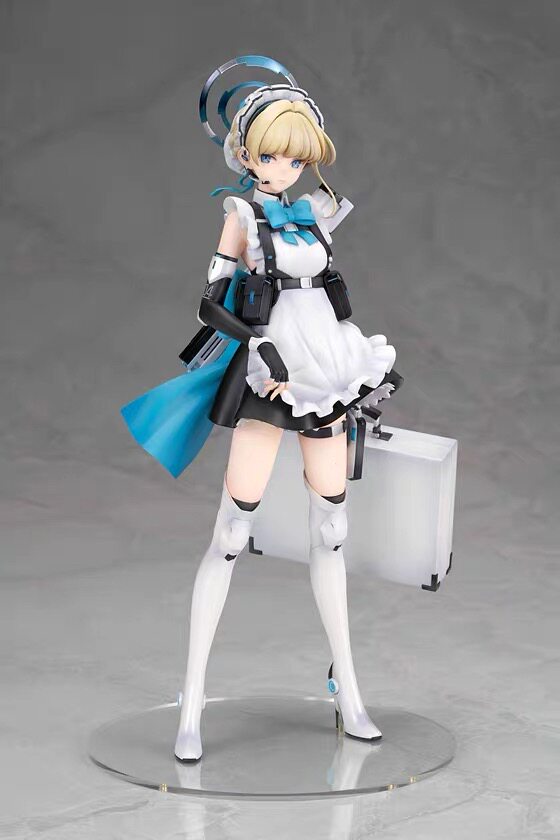 Blue Archive Asuma Toki Maid Dress Ver PVC GK Figure 27cm Model