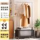 Light luxury clothes rack floor-standing bedroom drying clothes rack mobile high-end corner clothes rack overnight storage clothes rack