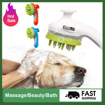 Pet Shower Head Bath Brush Dogs Cats Shower Comb Pet Washing