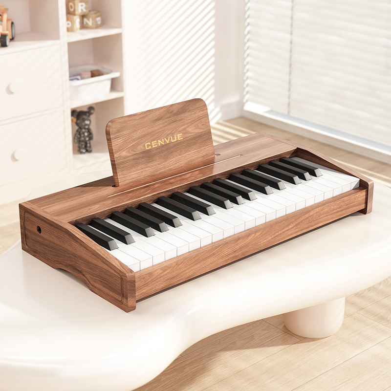 German CENVUE wood small piano children's electronic violin age girl baby boy baby boy toy gift-Taobao