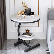 Sofa edge a few modern minimalist tea table Living room Home Balcony Small Round Table Light Extravaganza A Few Creative Tables Small Tea Table