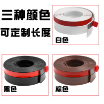 Garage door sealing strip Universal rolling shutter door frame dust-proof rubber strip Garage door top side waterproof and rain-proof rubber strip