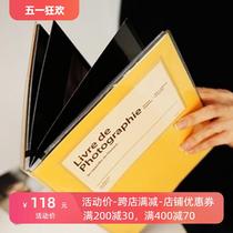 Korean creative handmade couples sticky photo album album babys growth record diy commemorative album