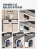 Shoe Cabinet for Home Entrance with Password Lock, Outdoor Corridor Cabinet with Fingerprint Lock, Double-Door Storage Smart Lock