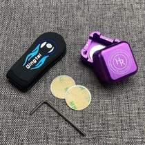 Metal magnetic chocolate powder box supplies square chocolate sturdy accessories multi-color table tennis HR smart powder bag beautiful clip