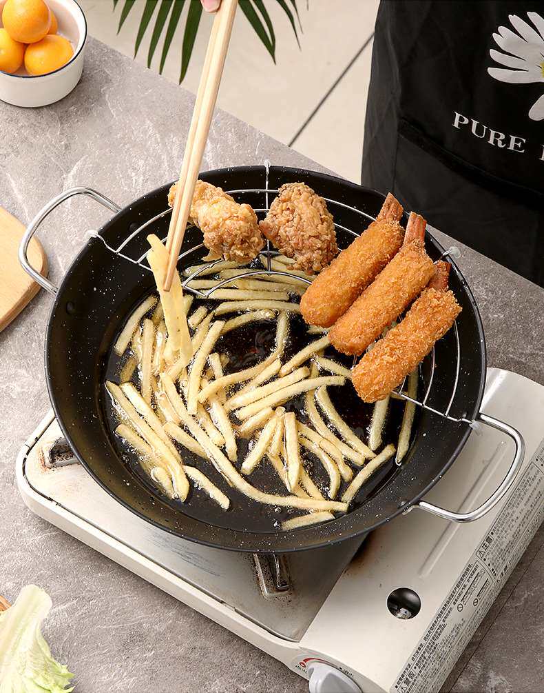 Фритюрница tempura fryer household mini non-stick induction cooker gas OTHER