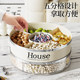 Fruit Plate for Home Use in the Living Room Coffee Table, Fruit Plate, Dried Fruit Plate, Candy Box, New Year's Goods, Nut Snack Storage Box